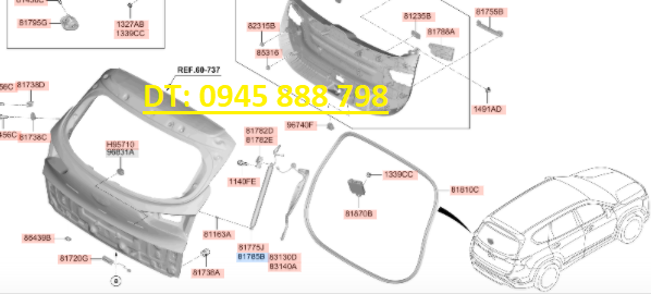 ty chống cửa hậu santafe 2019