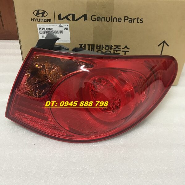 Đèn hậu Avante thành công